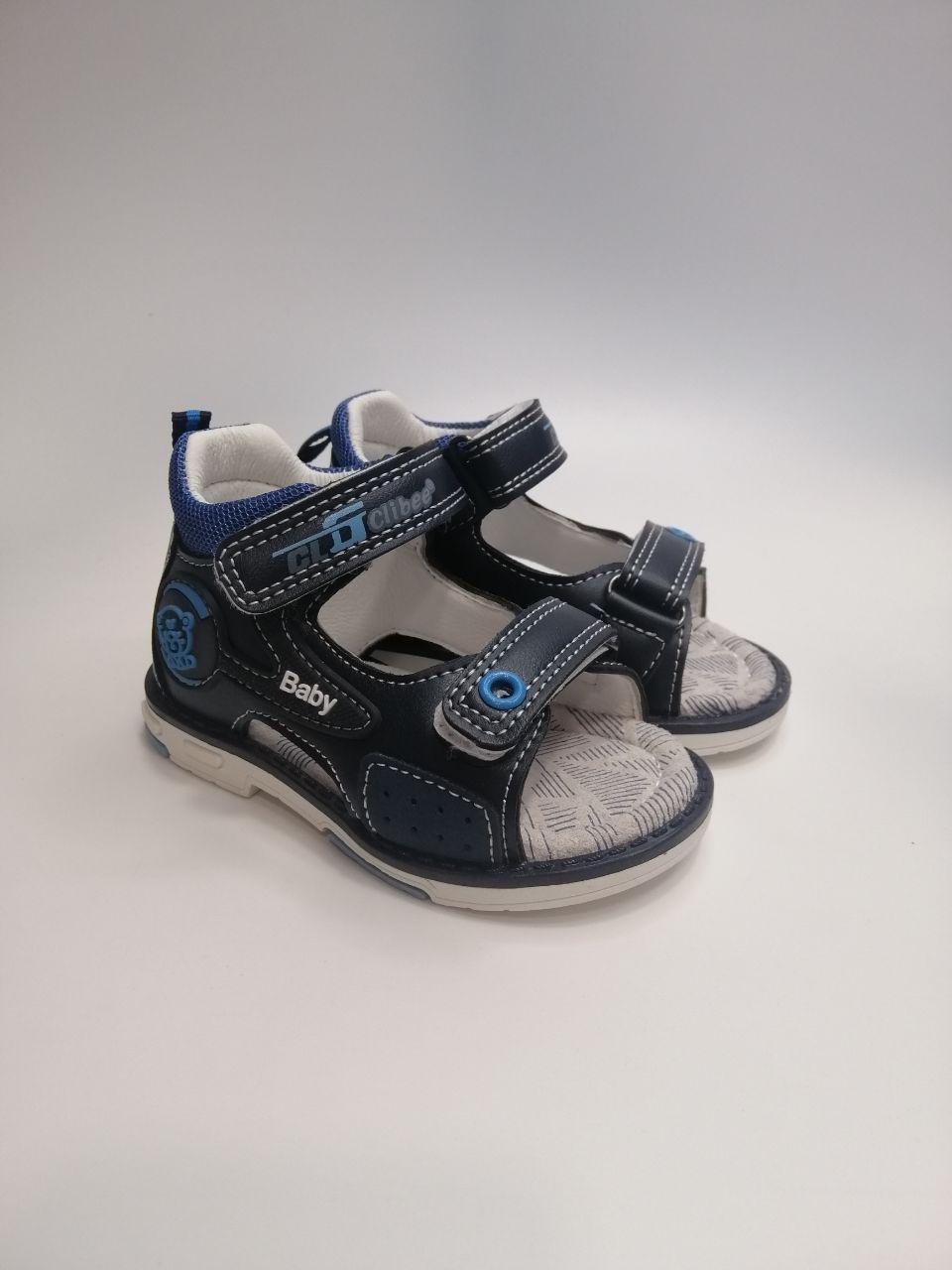 Босоножки для хлопчика Clibee р.25 15,8 см Синий (25 ZA bl-bl)