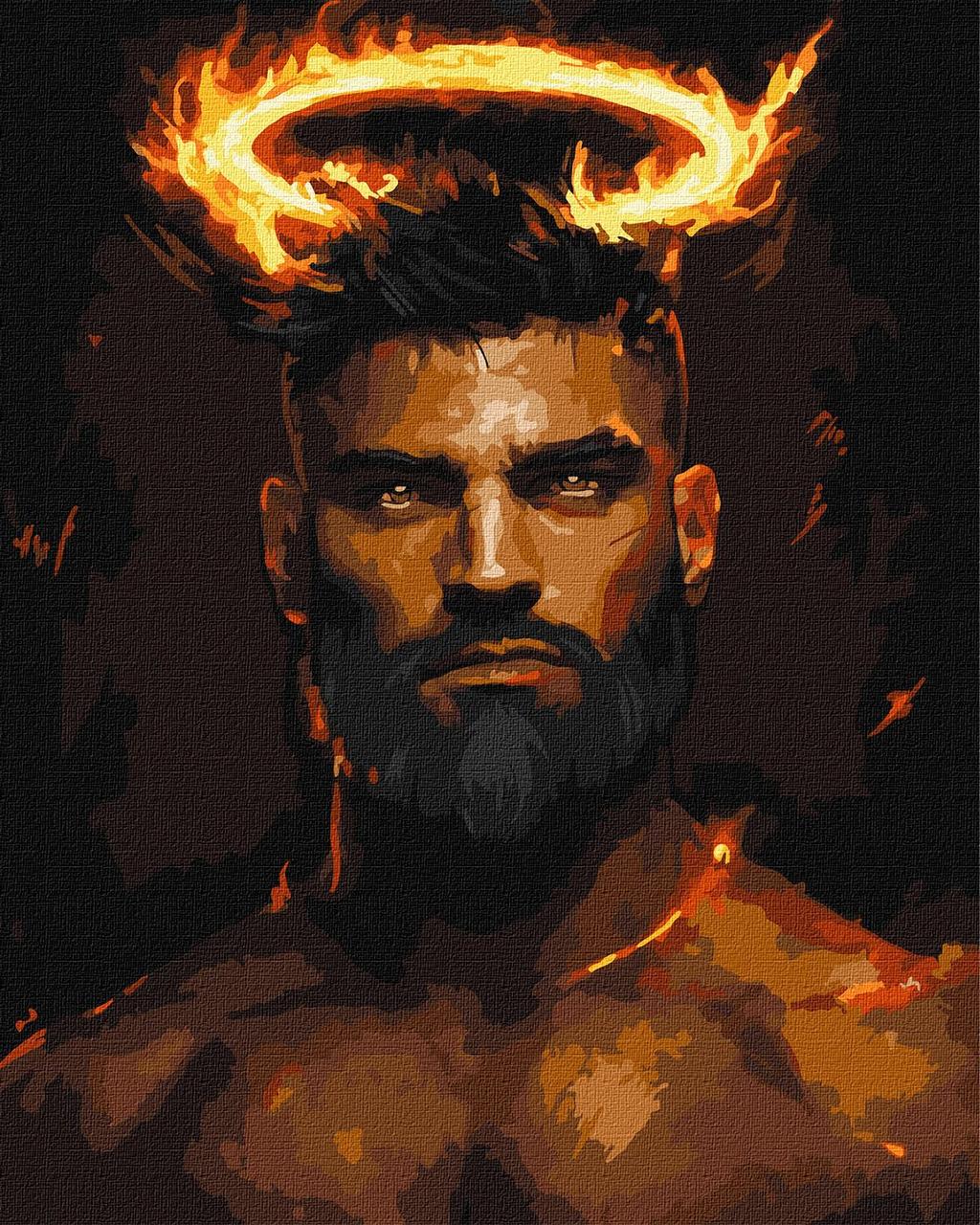 Картина за номерами Ideyka Люди Брутальність 40х50 см