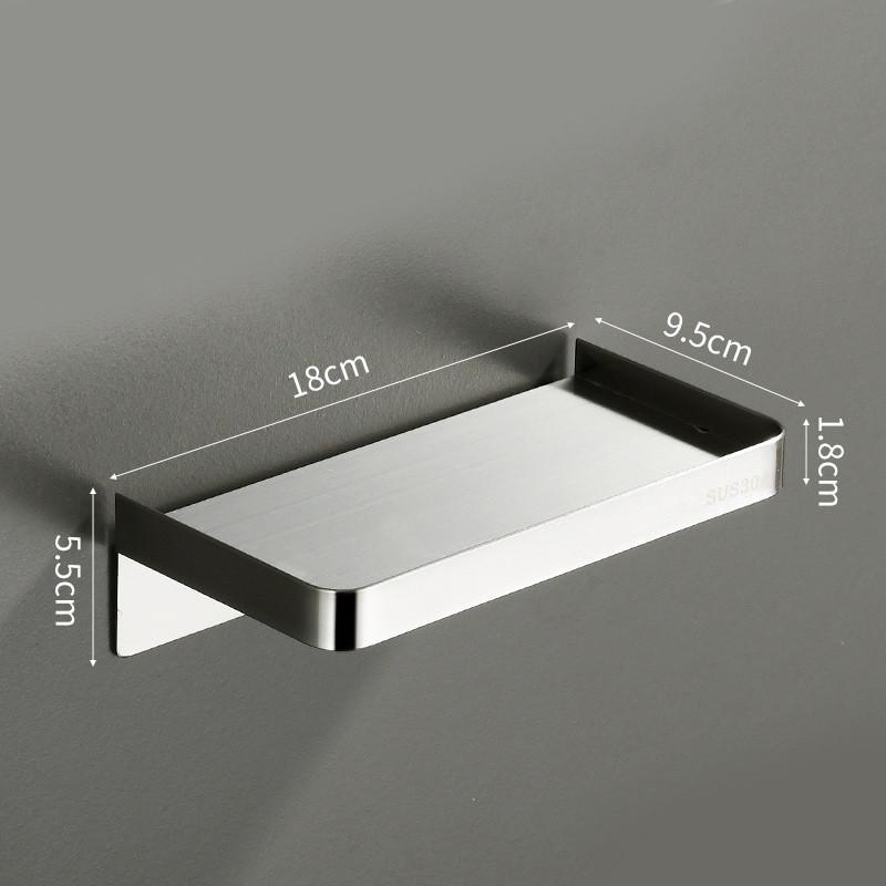 Поличка з нержавіючої сталі Haowa BR-Mini 18 см Хром (3248) - фото 2 Поличка з нержавіючої сталі Haowa BR-Mini 18 см Хром (3248) - фото 2