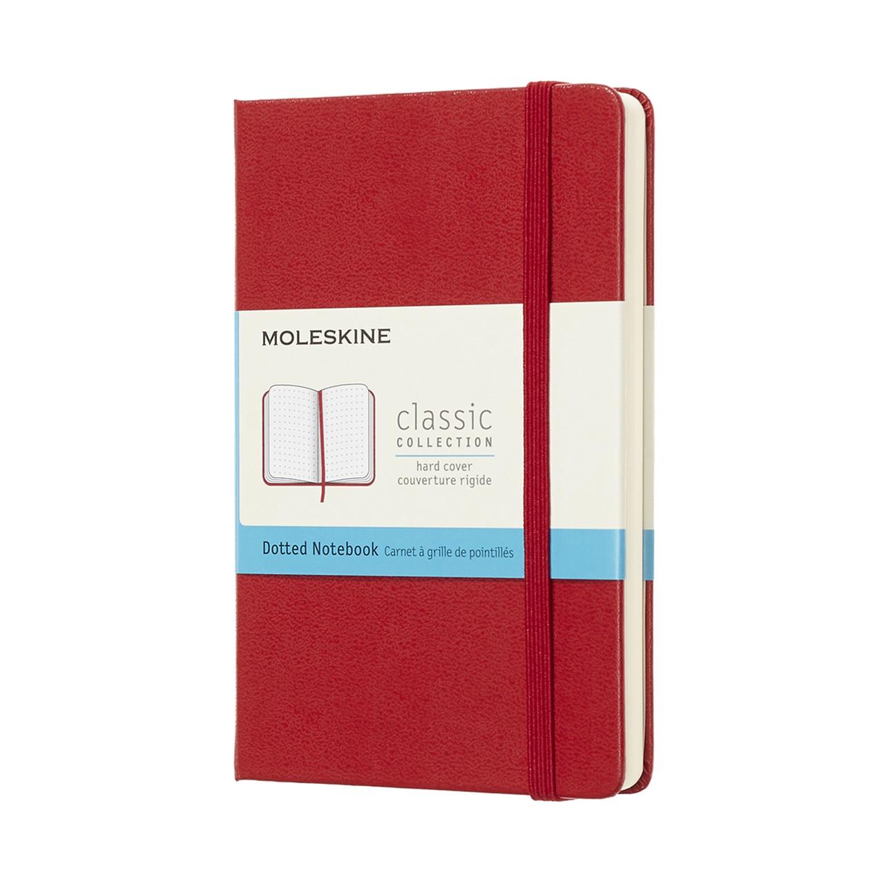 Блокнот Moleskine Classic карманный 9х14 см 192 страницы в точку Красный (8058341715321)