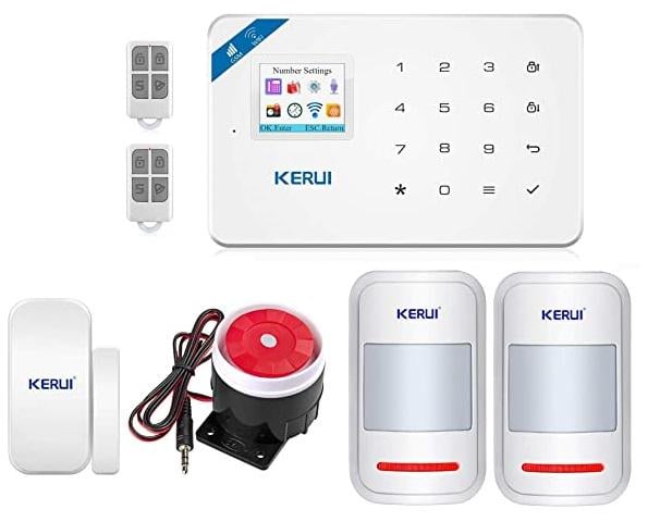 Бездротова сигналізація Kerui W18 GSM Wi-Fi для 2-х кімнатної квартири