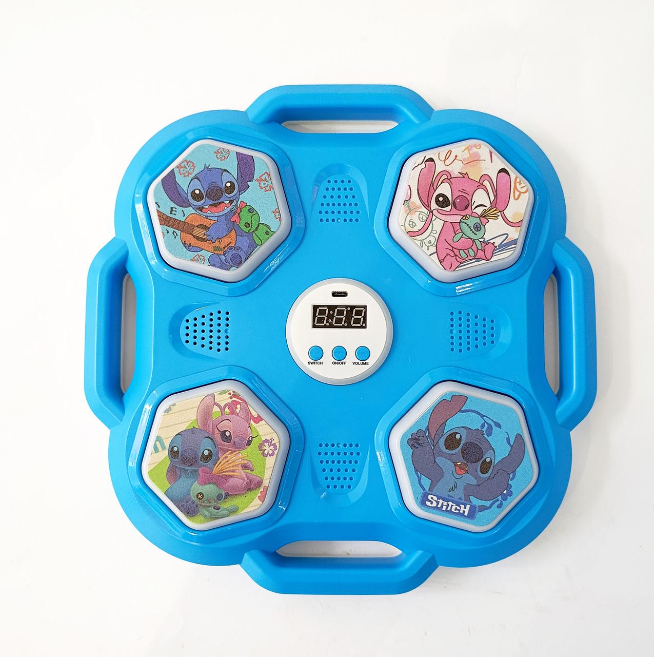 Бокс Стич на 4 мишени Голубой