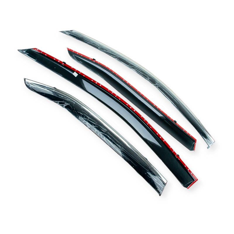 Вітровик Toyota camry xv 40 2006-2011 скотч topvisor з хромованим молдингом (2684165946)