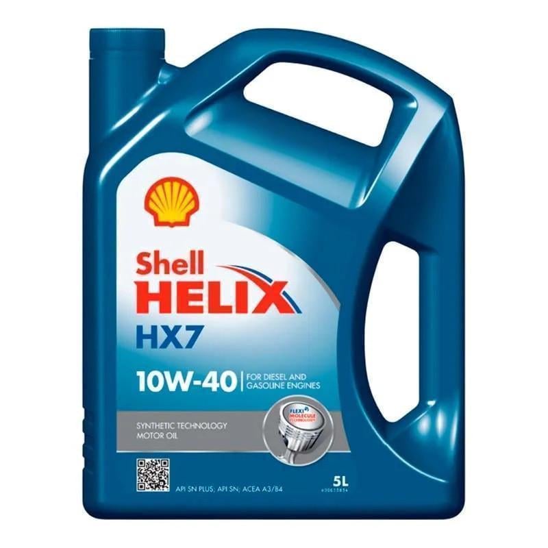 Моторное масло SHELL Helix HX7 10w-40 5 л (550053738)