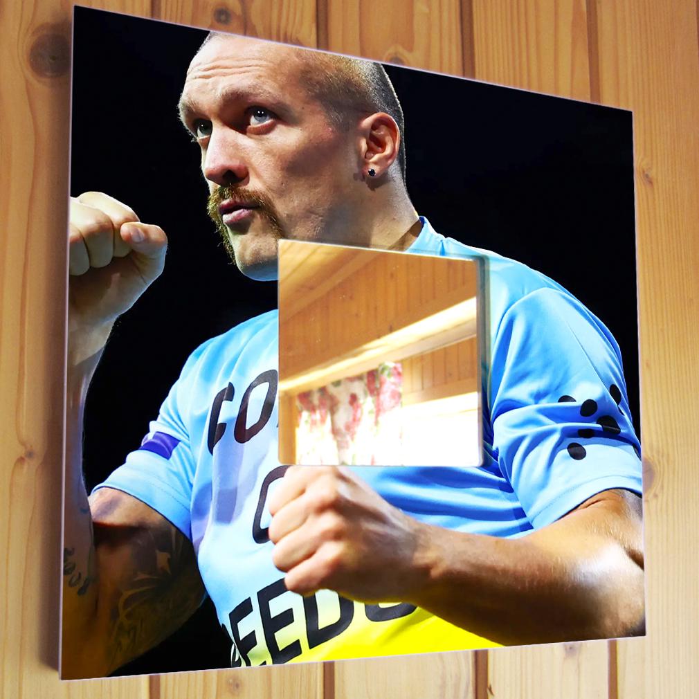 Зеркало Боксер Александр Усик 260х260 мм (M04529)