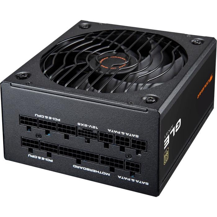 Блок питания Cougar GLE1000 1000 Вт ATX 80 Plus Gold с вентилятором 135 мм Black (656272)