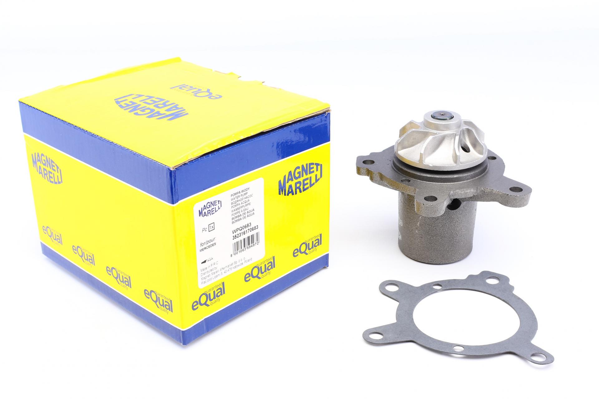 Помпа воды MAGNETI MARELLI Mercedes OM617 WPQ0683 352316170683