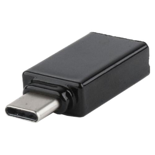 Адаптер Cablexpert USB - USB Type-C (F-M) V3.0 Black (A-USB3-CMAF-01) Адаптер Cablexpert USB - USB Type-C (F-M) V3.0 Black (A-USB3-CMAF-01)