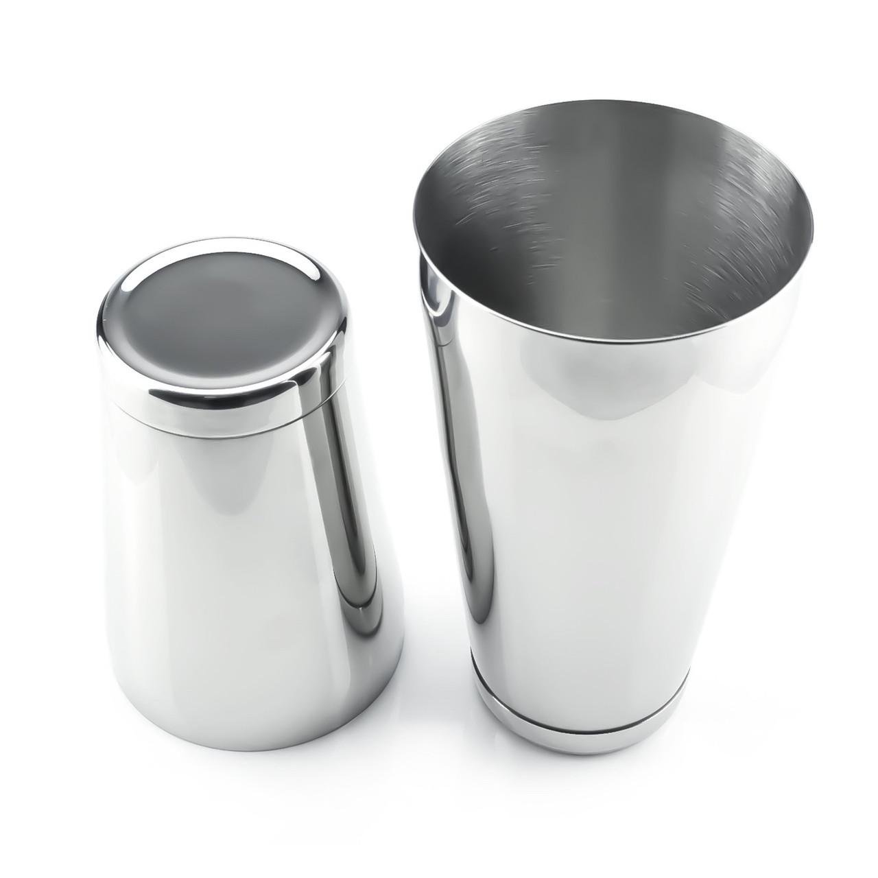 Шейкер барный Бостон Bar House для коктейлей 0,75/0,5л Серебристый - фото 4 Шейкер барный Бостон Bar House для коктейлей 0,75/0,5л Серебристый - фото 4