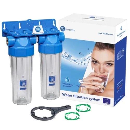 Система фильтрации Aquafilter FHPRCL34-B-TWIN Система фильтрации Aquafilter FHPRCL34-B-TWIN