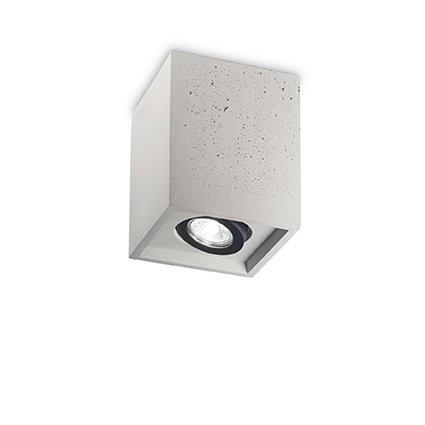Точечный светильник Ideal Lux OAK PL1 Square Cemento (150475)