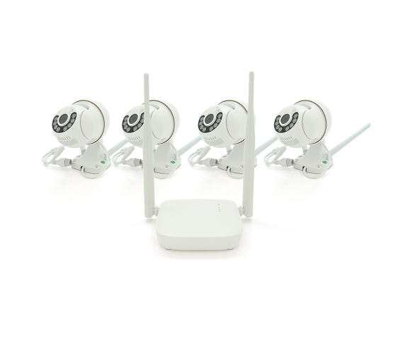 Комплект видеонаблюдения WIFI-PTZ Outdoor 009-4-2MP Pipo Комплект видеонаблюдения WIFI-PTZ Outdoor 009-4-2MP Pipo