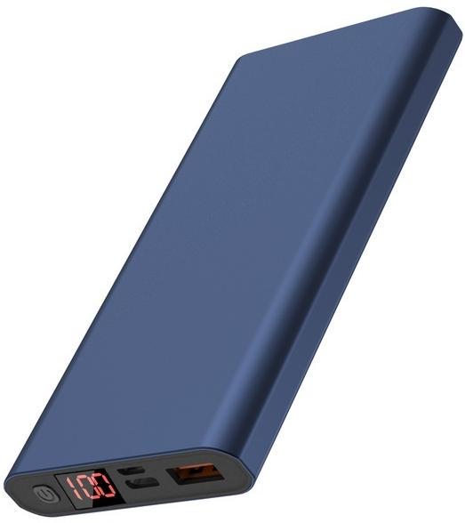 Портативное зарядное устройство BYZ W6 10000 mAh Dark Blue (BYZ-W6-DB) - фото 2 Портативное зарядное устройство BYZ W6 10000 mAh Dark Blue (BYZ-W6-DB) - фото 2