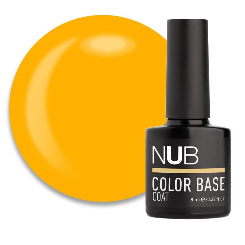 База кольорова каучукова NUB Color Base Coat 8 мл 15 Amber Бурштиновий (90035568)