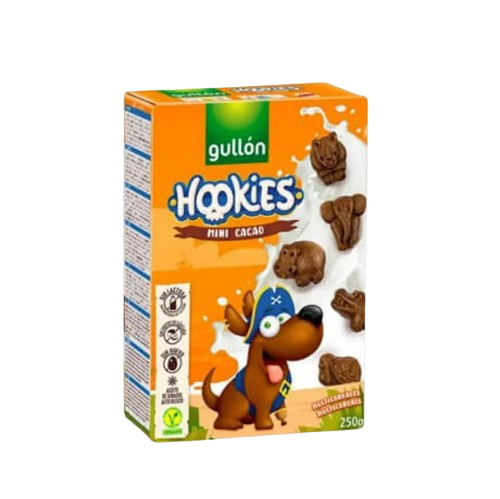 Печенье Gullon Hookies Mini Cocoa 250 г