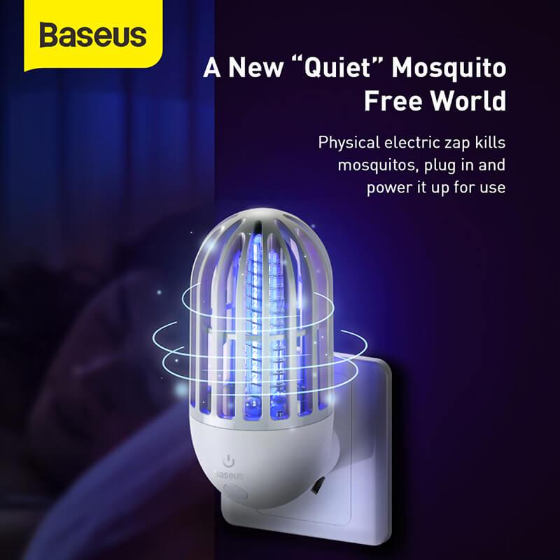 Лампа-уничтожитель комаров Baseus Linlon Outlet Mosquito lamp CN Plug (929a8c85) - фото 9