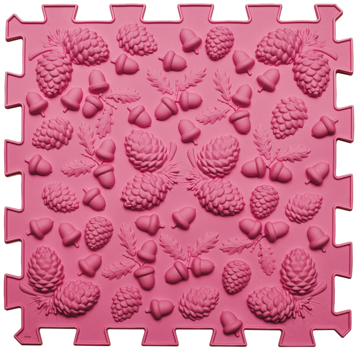 Розвиваючий килимок масажний Ortek Жолуді 1 ел. 26x26 см (OR00001471) - фото 6 Розвиваючий килимок масажний Ortek Жолуді 1 ел. 26x26 см (OR00001471) - фото 6