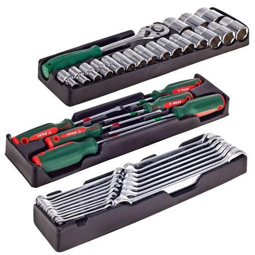 Набор инструментов Hans 111 пр. 6-гранный 1/4-1/2" (TTB-111G) - фото 9