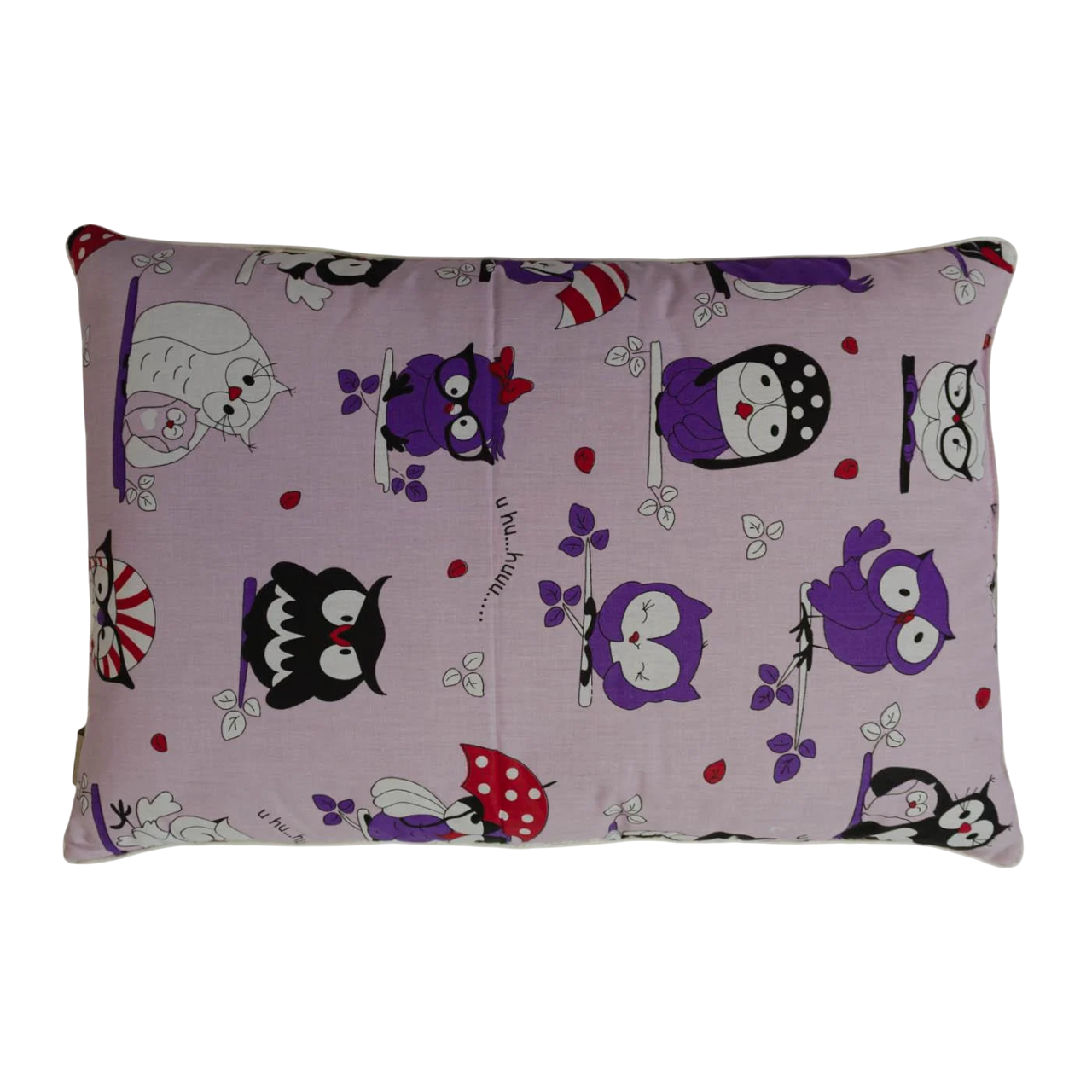 Подушка конопляная детская YouStar чехол хлопок бязь 40х60 см Фиолетовый (chn-pkb-d-40x60-purple)