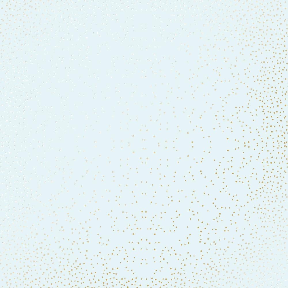 Лист паперу односторонній Golden Mini Drops з фольгуванням 30,5х30,5 см Mint