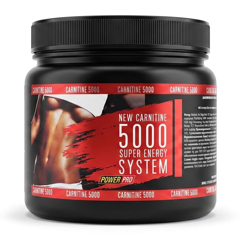 Жиросжигатель L-карнитин Power Pro Carnitine 5000 Super Energy 500 г Арбуз