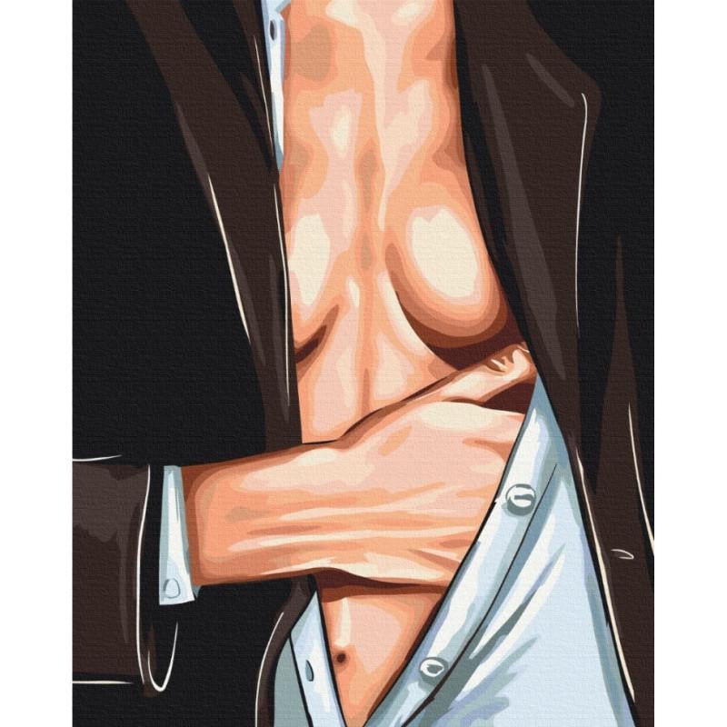 Картина по номерам Brushme Дело в страсти 40х50 см (BS53451)