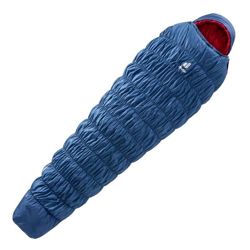 Спальный мешок Deuter Exosphere -10° левый Steel/Fire (3700721 3515 1)