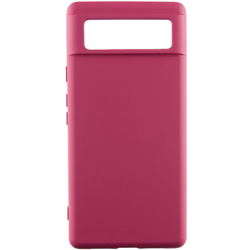 Противоударный чехол Silicone Cover Lakshmi (A) для Google Pixel 6 Pro Бордовый / Marsala