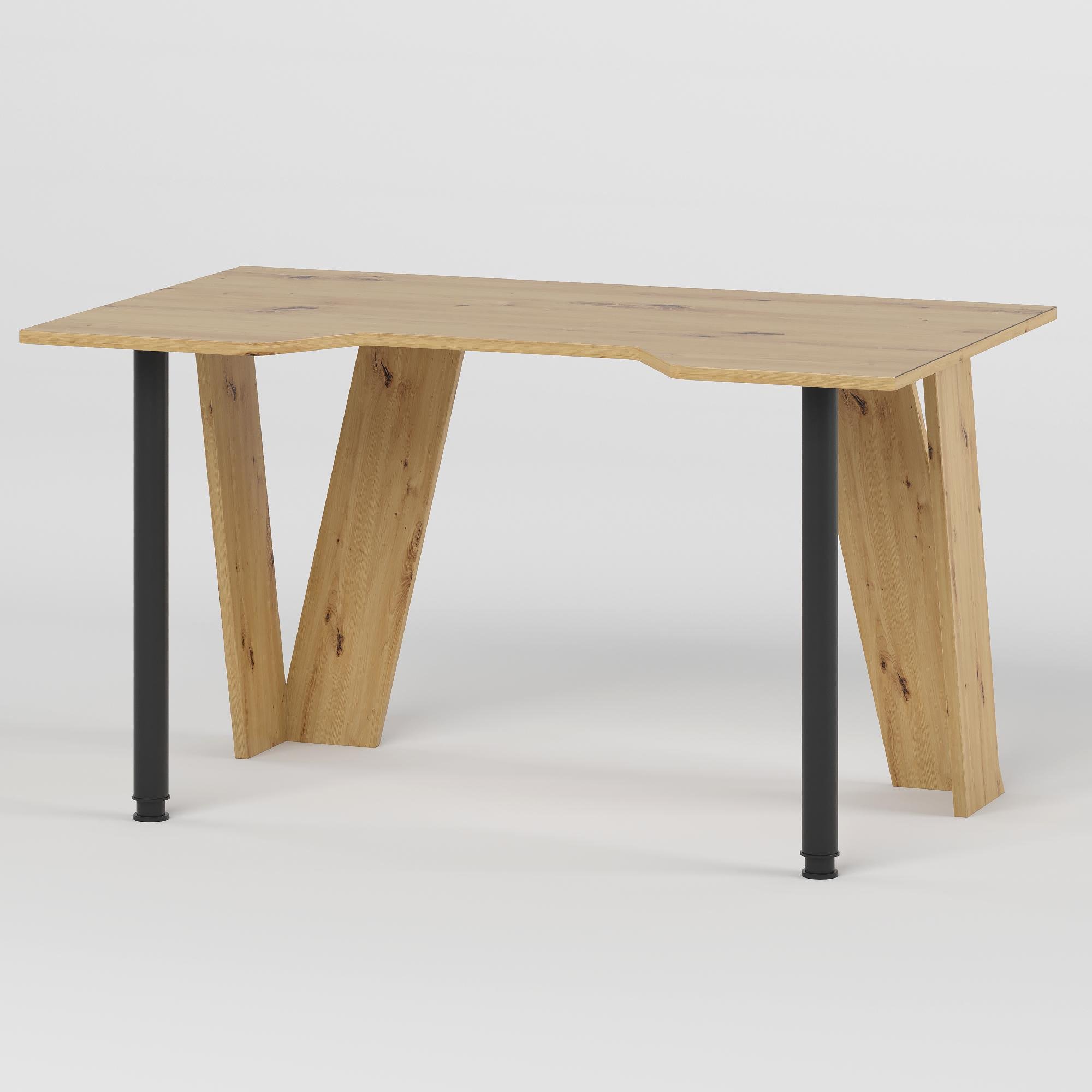 Стол компьютерный Квест 1500x900x745 мм Дуб Артизан - фото 2