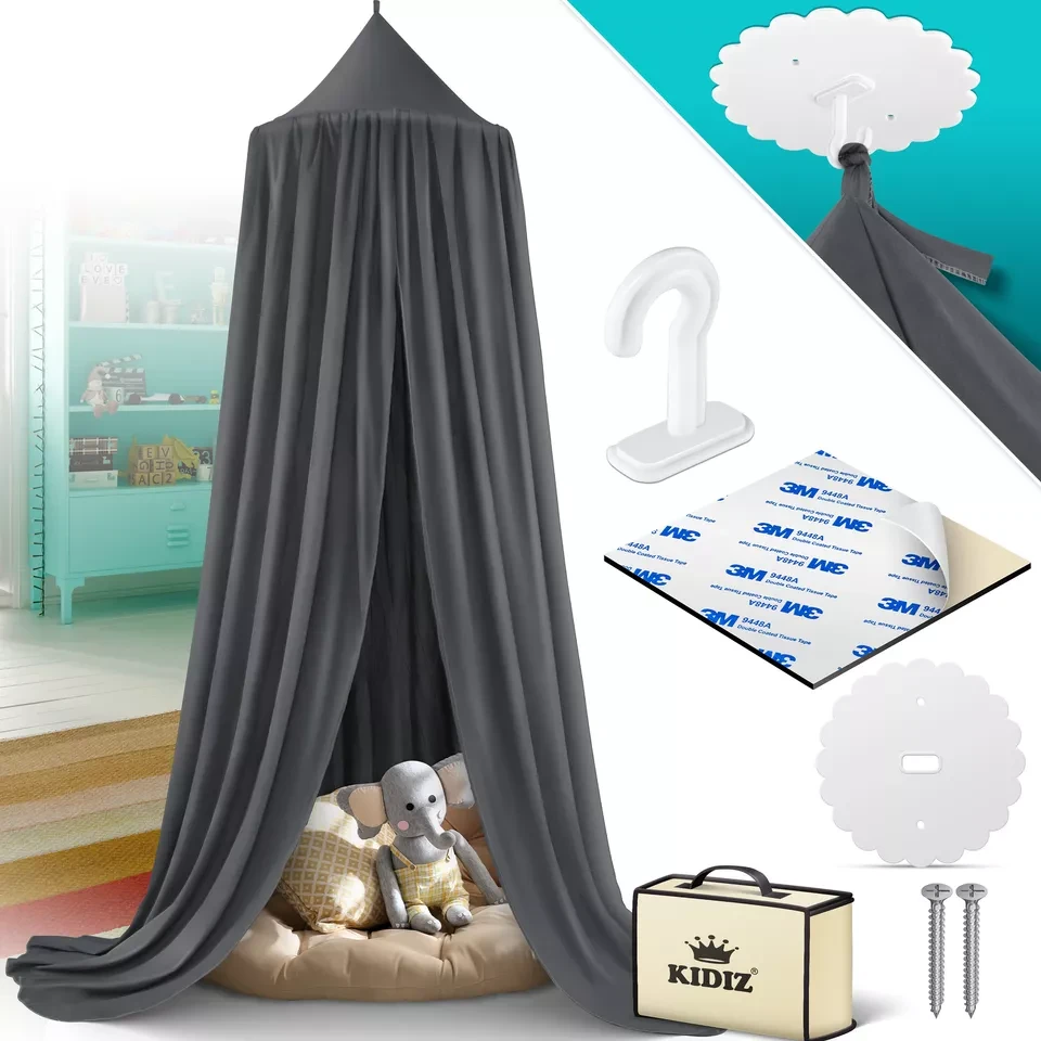 Балдахин полиэстер KIDIZ 270 см Антрацит (4255598301336-copy) - фото 8 Балдахин полиэстер KIDIZ 270 см Антрацит (4255598301336-copy) - фото 8