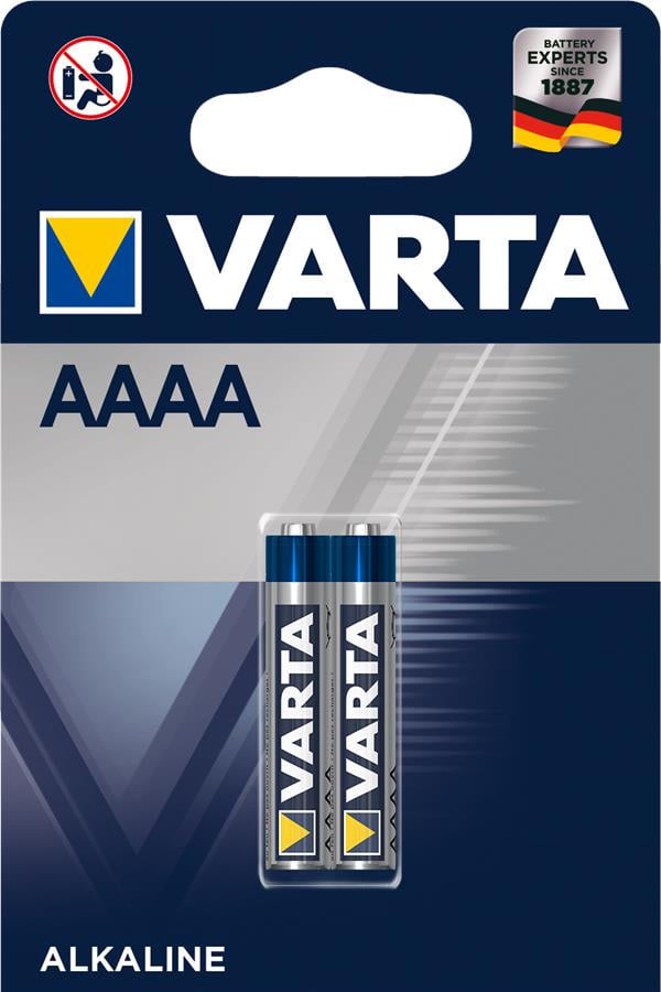Батарейки Varta ALKALINE AAAA BLI 2 1,5V 2 шт. (10440967)