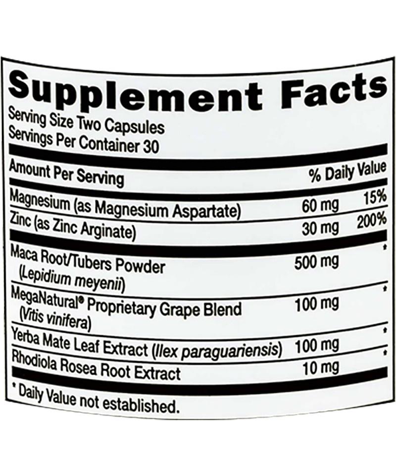Мака GNC Herbal Plus Maca Complex 60 Caps - фото 2 Мака GNC Herbal Plus Maca Complex 60 Caps - фото 2
