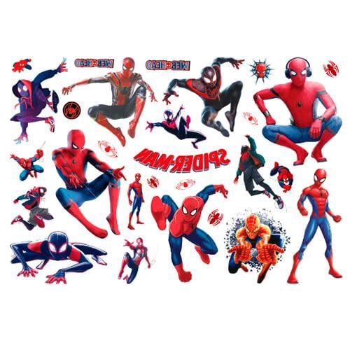 Детские татуировки Spider-Man Tattoo Set