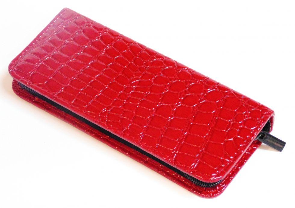 Чехол кошелек для двух пар ножниц ДенІС professional Красный (1453070103) - фото 2 Чехол кошелек для двух пар ножниц ДенІС professional Красный (1453070103) - фото 2