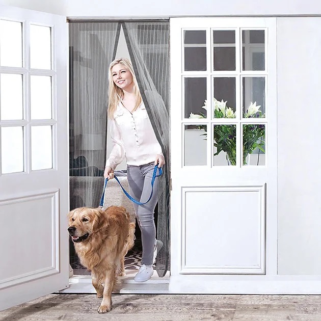 Cетка антимоскитная штора на магнитах 120х200 см - фото 2 Cетка антимоскитная штора на магнитах 120х200 см - фото 2