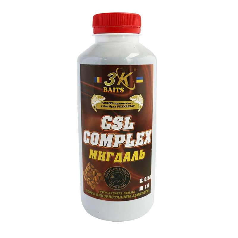 Прикорм CSL Complex 3KBaits Мигдаль 500 мл (3KB1138)