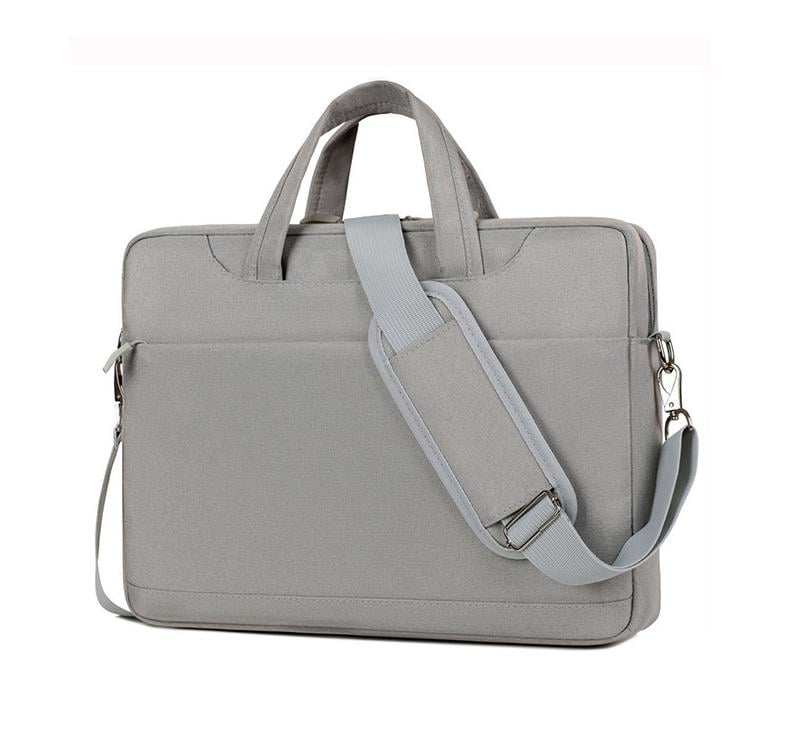 Сумка для ноутбука 17-17,3" протиударна велика Сіра (IBN048S)