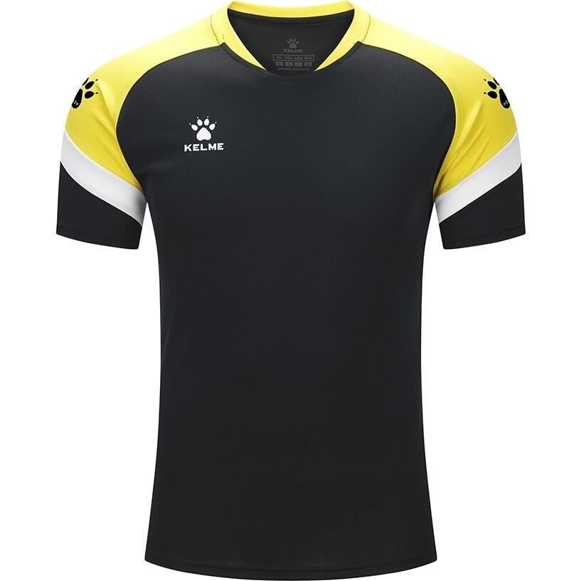 Футболка Kelme BRAVO 7351TX1092.9005 XL Черно-желтый (44474-53)