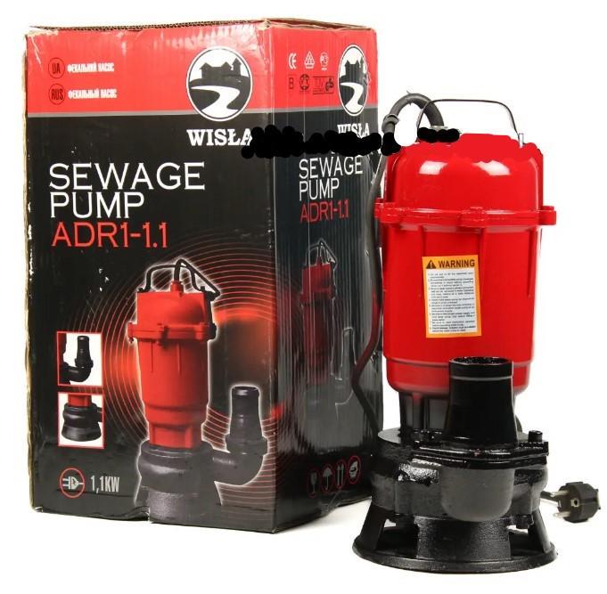Насос фекальный Wisla ADR 1-1,1 kW без поплавка (30450661)