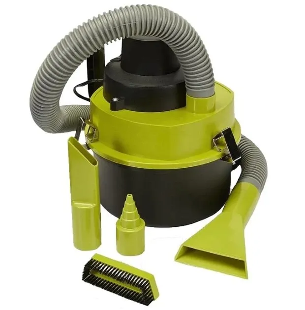 Автопылесос для сухой и влажной уборки The Black от прикуривателя (VEN0384)