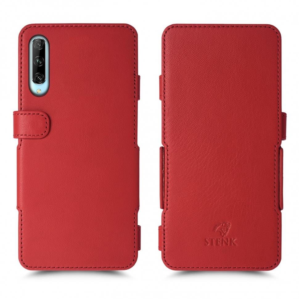 Чехол книжка Stenk Prime для Huawei P Smart Pro Красный (65356)