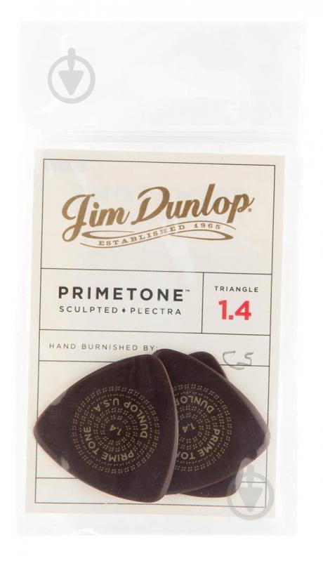 Медиаторы Dunlop 513P1.4 Primetone Triangle Sculpted Plectra Player's Pack 1.4 mm (3 шт.)