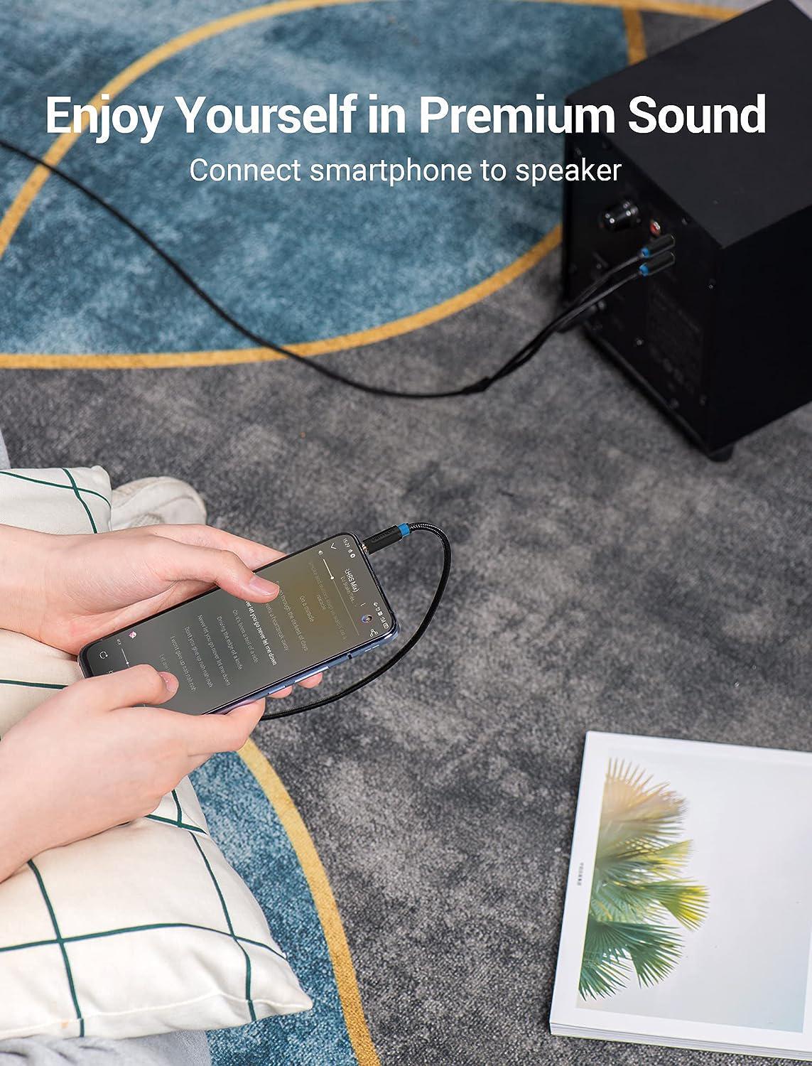 Кабель Vention 2x 6.5 мм Jack-3.5 мм minijack HiFi стерео AUX на 6.35 мм TRS L/R Канали TS 1/4" на TRS 1/8" 5 м Чорний (BACBJ) - фото 18 Кабель Vention 2x 6.5 мм Jack-3.5 мм minijack HiFi стерео AUX на 6.35 мм TRS L/R Канали TS 1/4" на TRS 1/8" 5 м Чорний (BACBJ) - фото 18