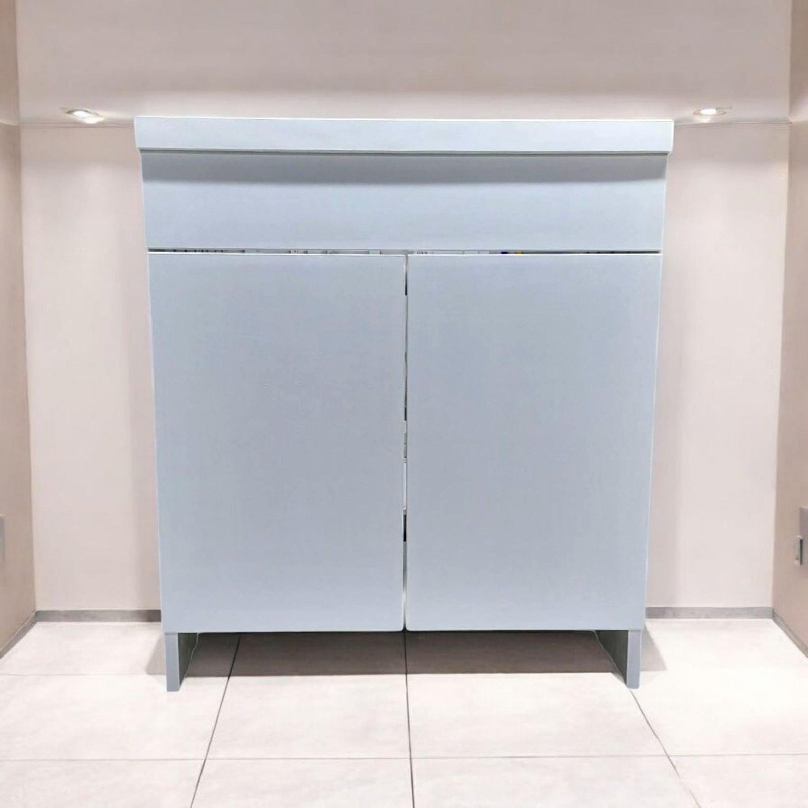 Тумба со столешницей для ванной комнаты пластиковая напольная 70 см (2336) - фото 3 Тумба со столешницей для ванной комнаты пластиковая напольная 70 см (2336) - фото 3