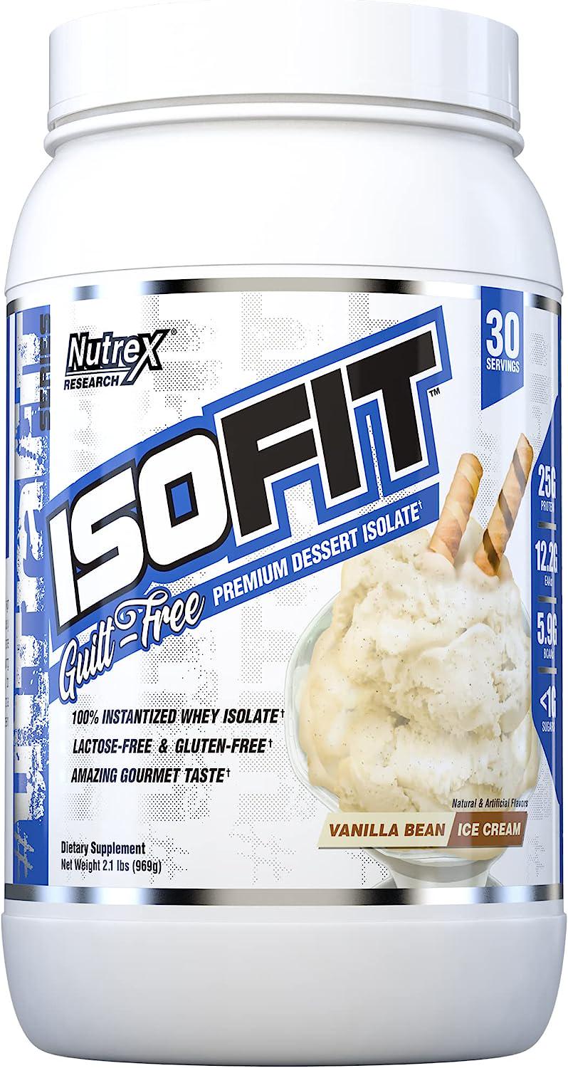 Протеин Nutrex Research IsoFit vanilla bean/ice cream 993 г (00000038203)