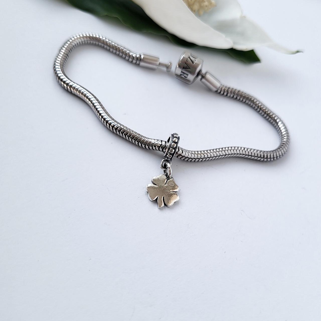 Шарм с подвеской черненое серебро 925 пробы 1,20 г (840ч)