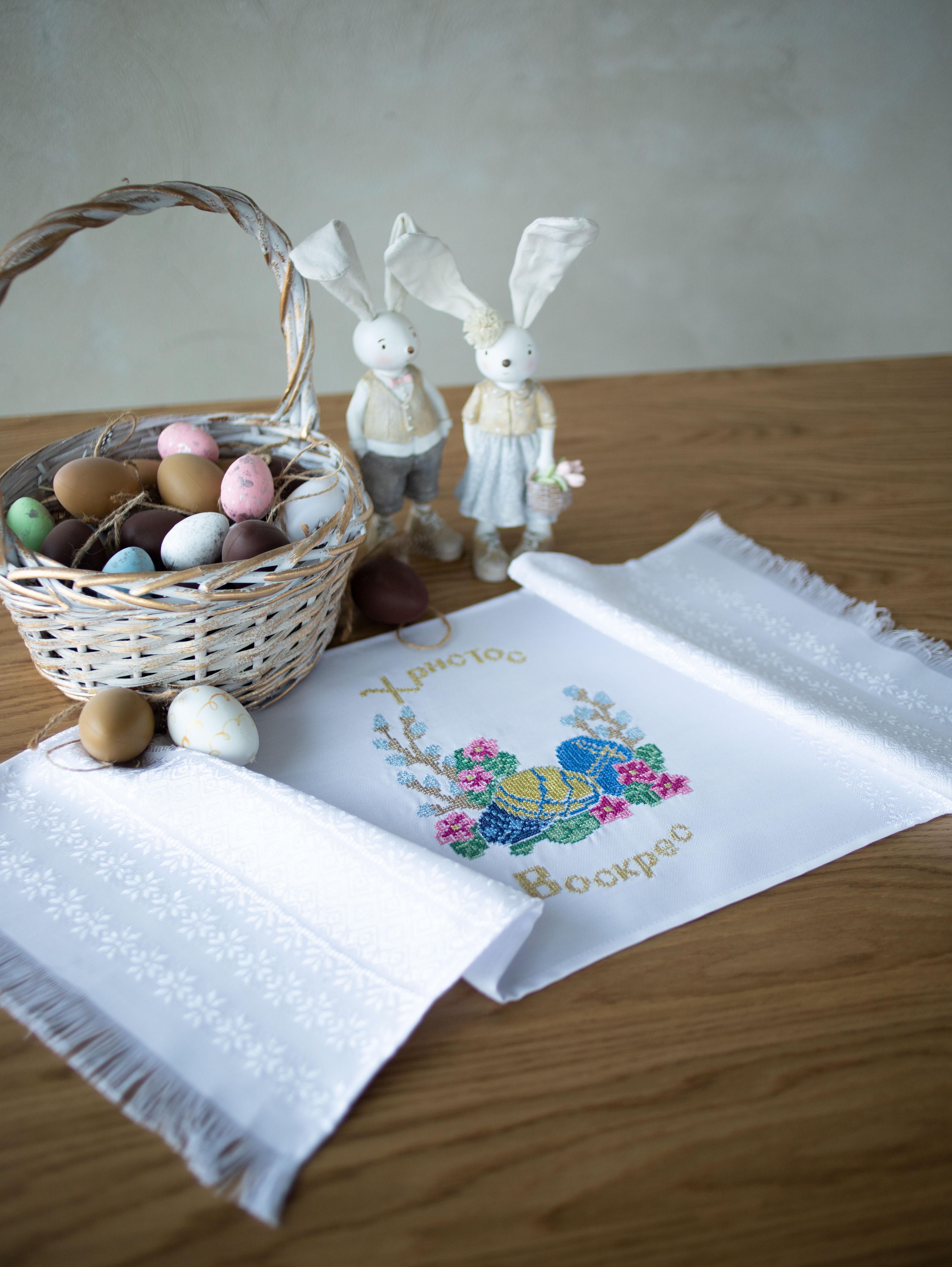 Рушник великодній Едельвіка 70х32 см (361-23/00)