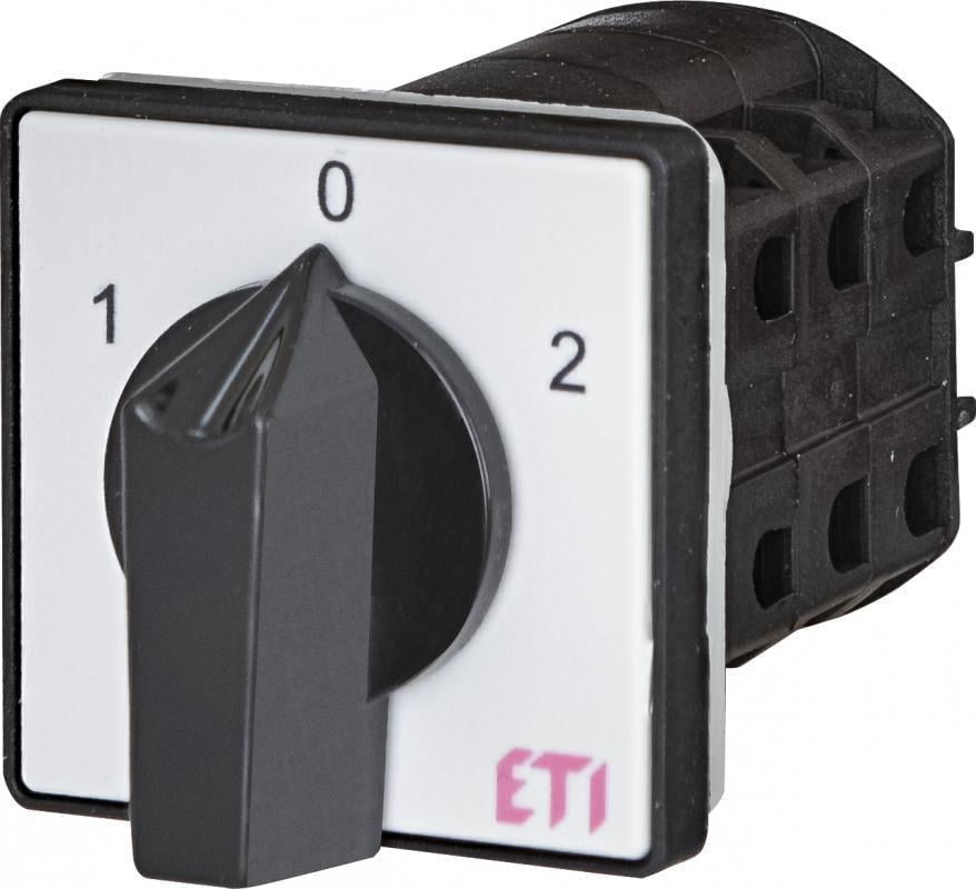 Перемикач пакетний ETI CS 25 53 U 1-0-2 3P 25A 480V (4773121)