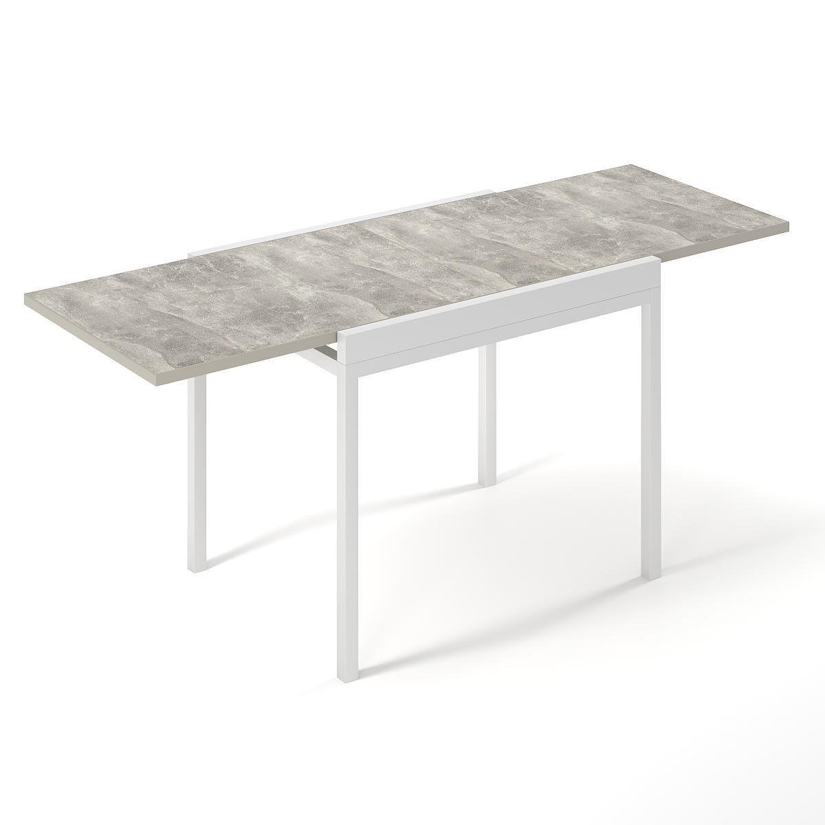 Обеденный стол-трансформер Armstrong 690x750x890 мм Ателье светлый/Белый (GATB08040000110) - фото 1