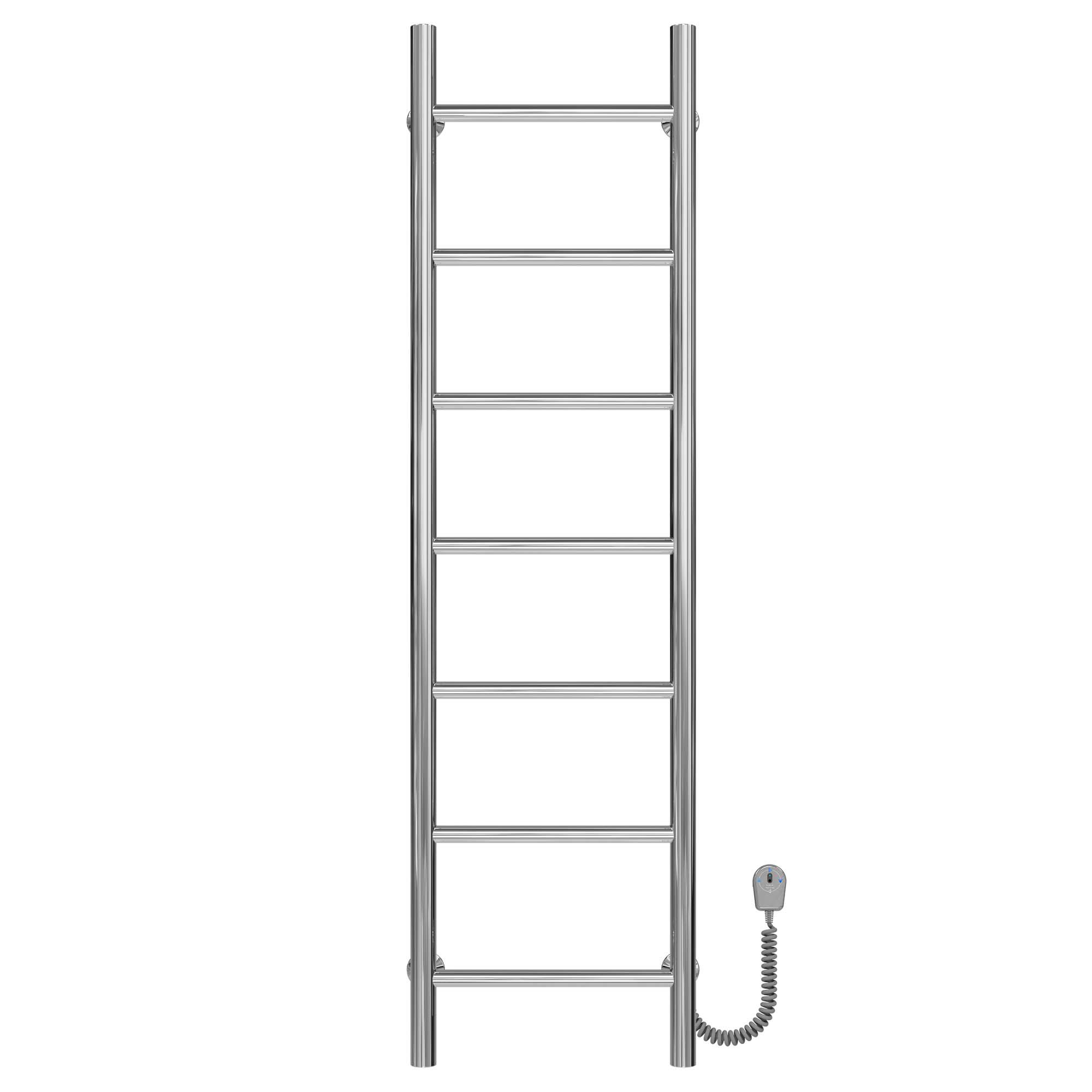 Полотенцесушитель электрический Deffi Орион П7 EF16 правое подключение нержавеющая сталь 300х1200 мм Хром (C.OR.120.30.7.ECR5)